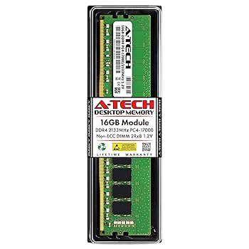 メモリ 16GB 4枚セット DDR4 2133 PC4 2133P 16GB DDR4 RAM ] 16GB DDR4 2133MHz DIMM PC4-2133P PC4-17000